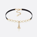 Dior Plan De Paris Choker 18K Gold Necklace