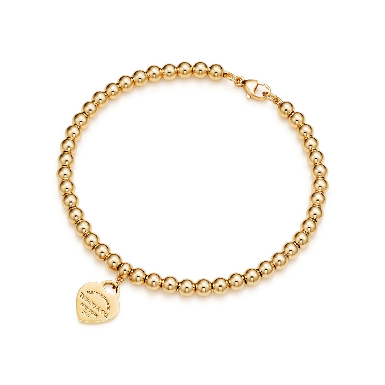 Tiffany Return to Heart Tag 18K Gold Bracelet