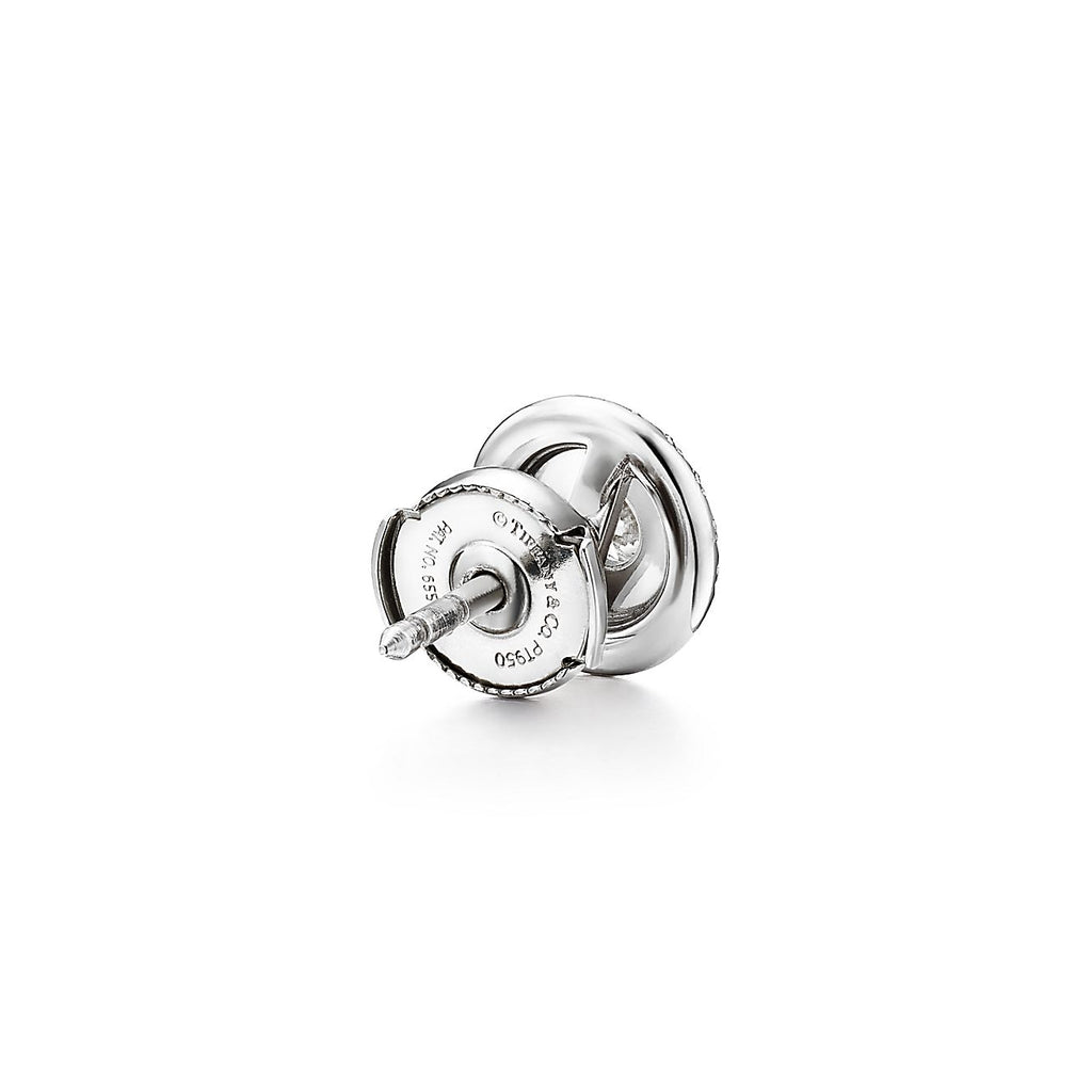 Tiffany Soleste Diamonds 18K White Gold Earrings