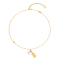 Louis Vuitton Nanogram 18K Gold Necklace