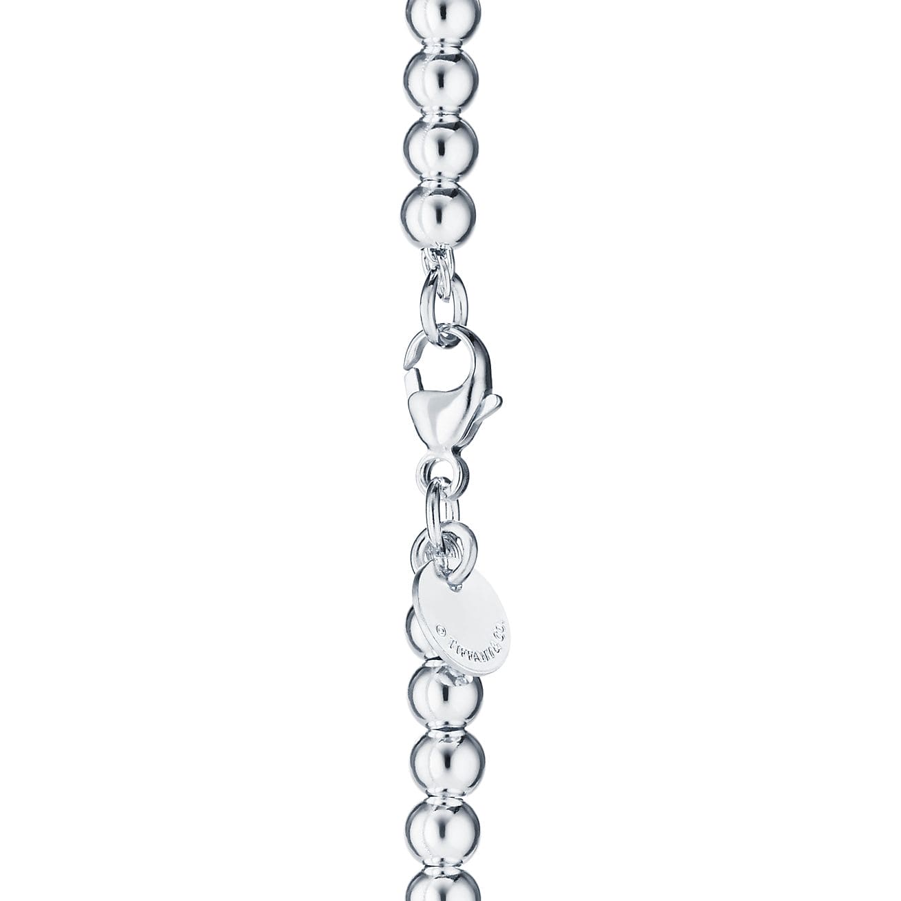 Tiffany Return to Pink Heart Tag Bead 18K Gold Bracelet