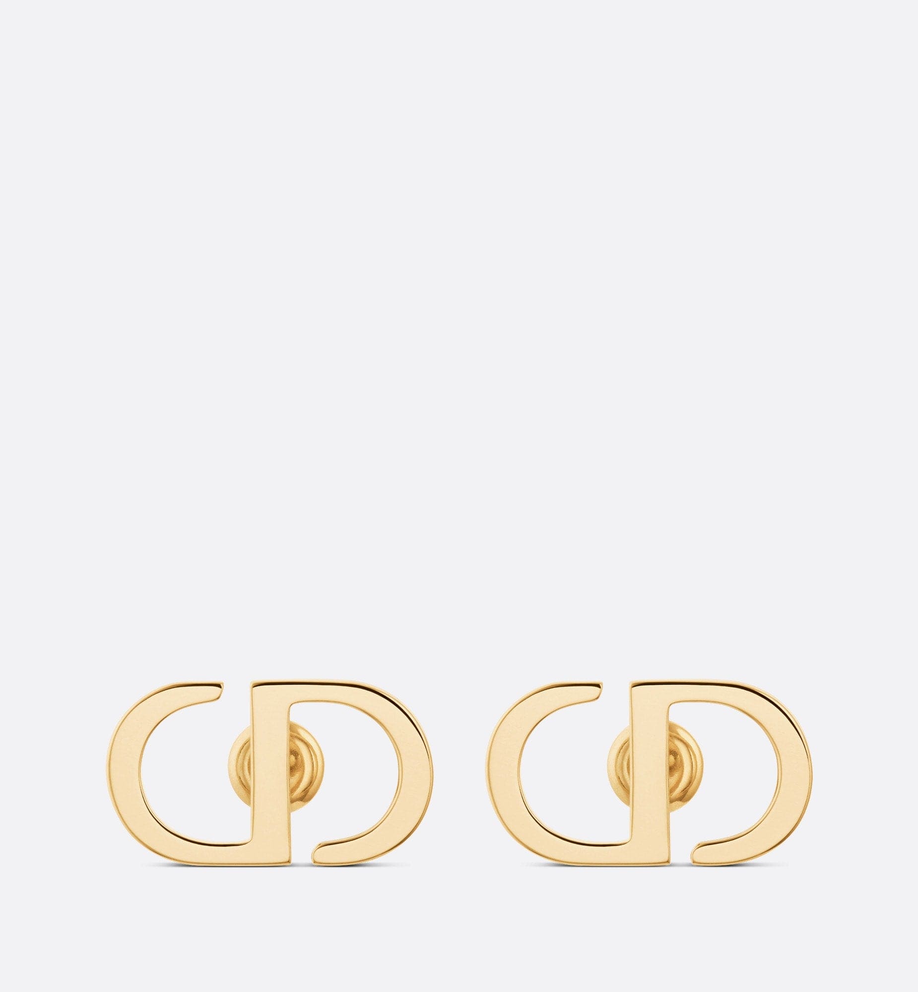 Dior Petit Stud 18K Gold Earrings