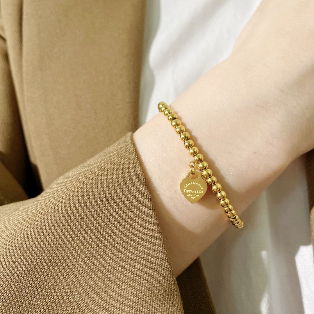 Tiffany Return to Heart Tag 18K Gold Bracelet