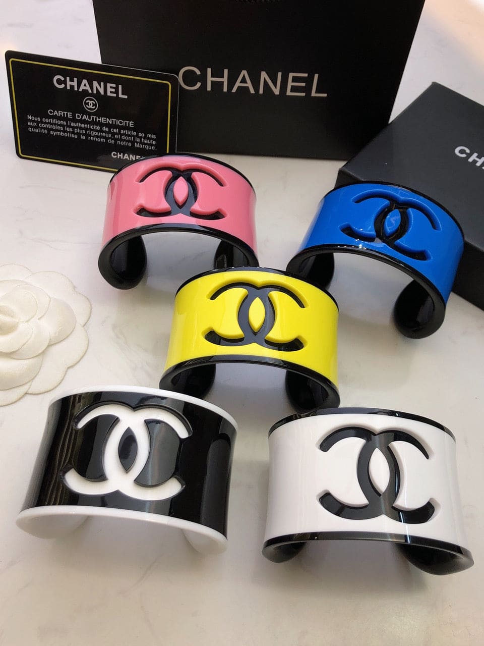 Chanel Yellow Bracelet