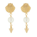 Dior Sea Garden 18K Gold Earrings