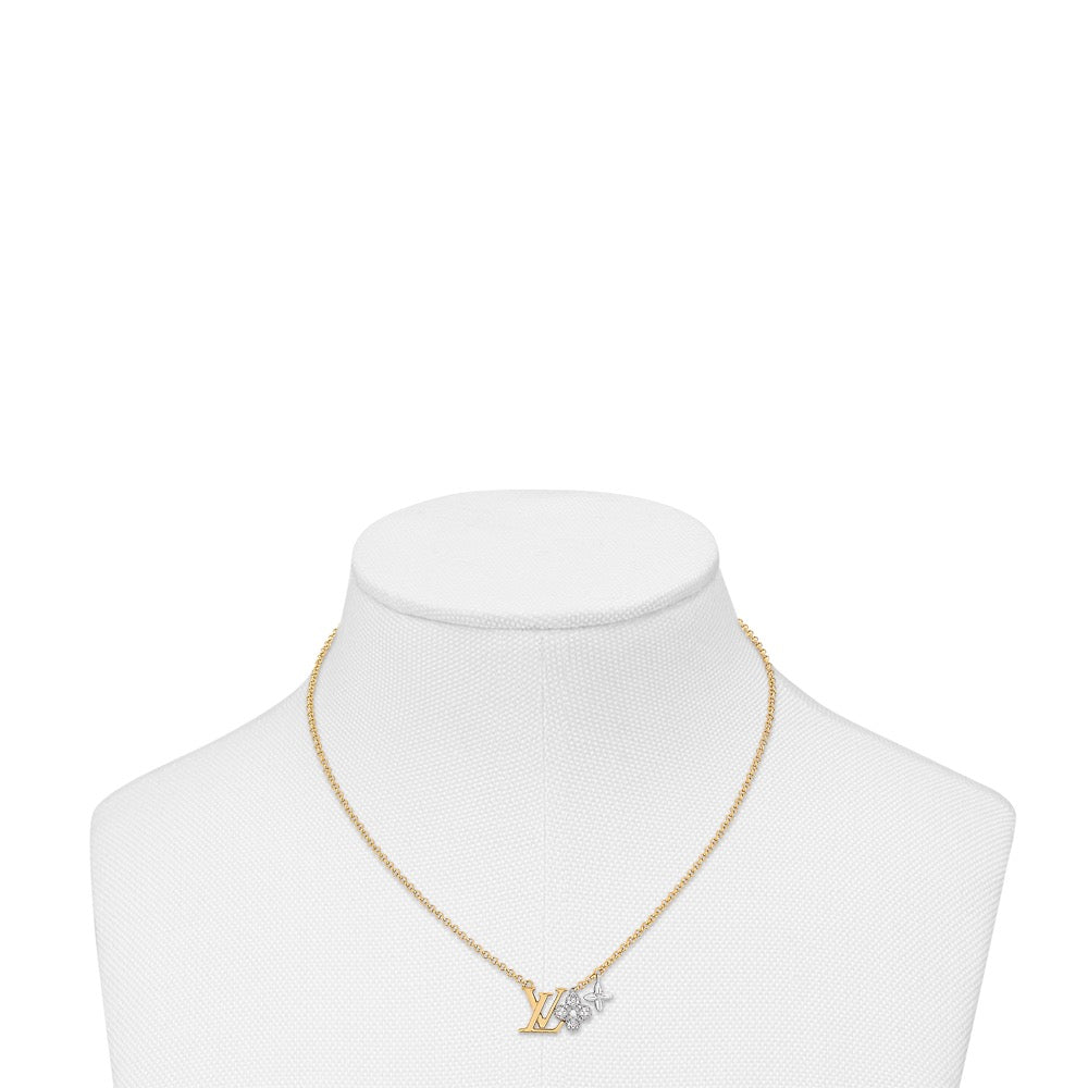 Louis Vuitton Gram 18K Gold Necklace