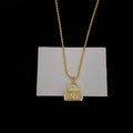 Dior Vintage Bag 18K Gold Necklace