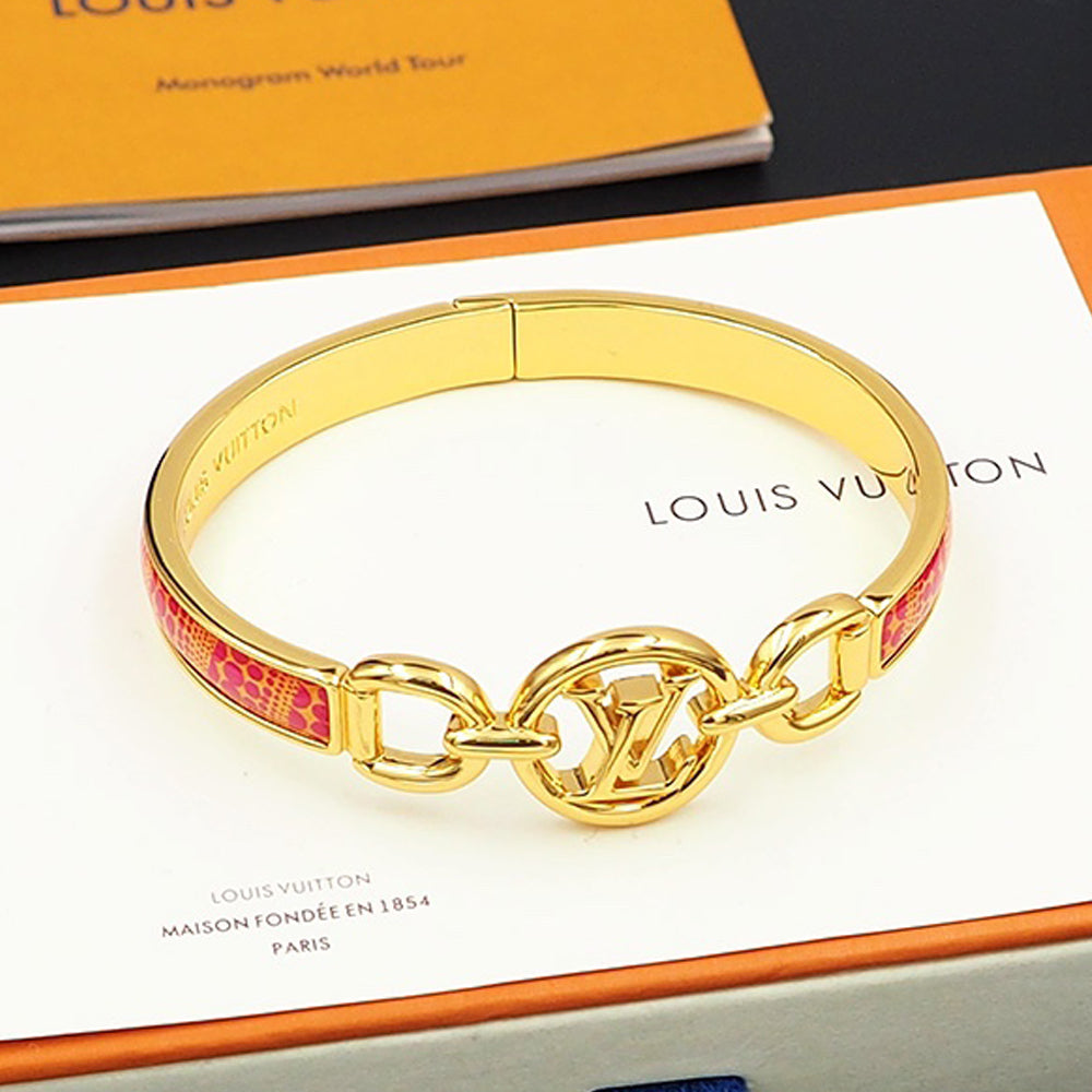 Louis Vuitton x YK Hang It 18K Gold Bracelet