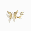 Chanel Butterfly Open 18K Gold Ring