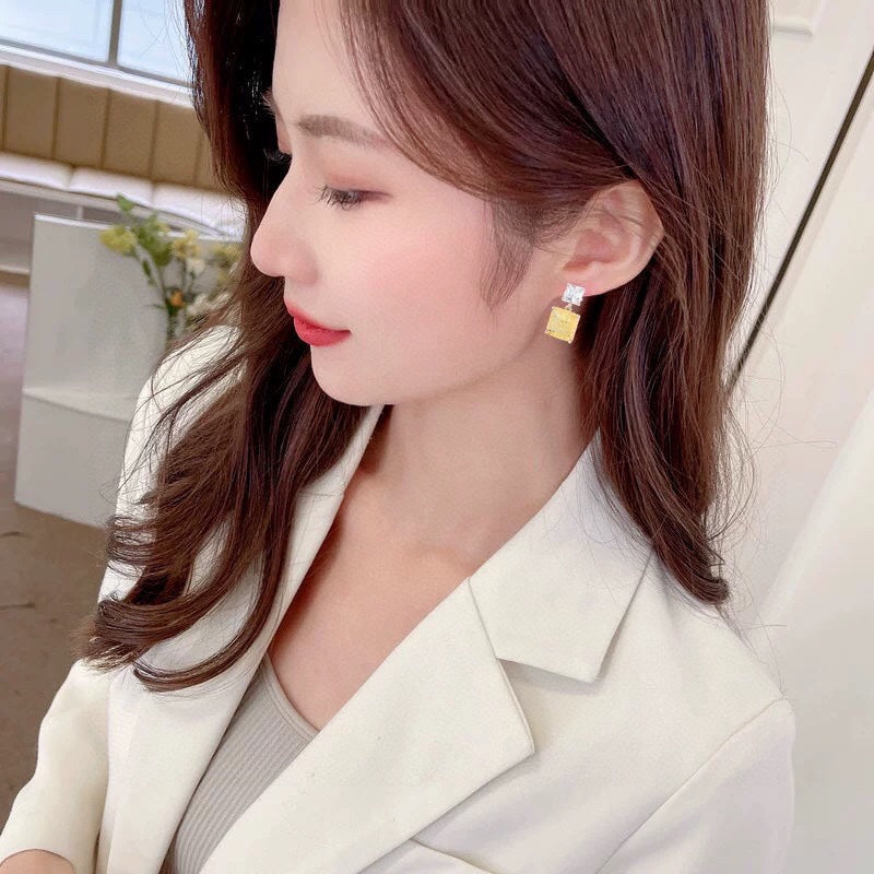 Bvlgari Crystals 18K Gold Earrings