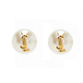 YSL Pearl 18K Gold Earrings